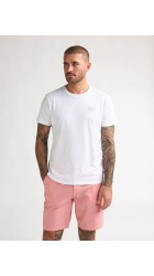 Ανδρικό T-Shirt Petrol M-1060-TSR613 0000 Bright White
