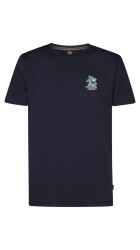 Ανδρικό T-Shirt Petrol M-1060-TSR622-5178 Navy Blue