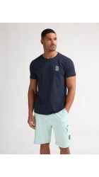 Ανδρικό T-Shirt Petrol M-1060-TSR622-5178 Navy Blue