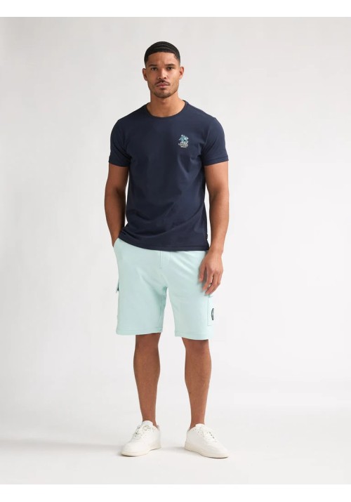 Ανδρικό T-Shirt Petrol M-1060-TSR622-5178 Navy Blue