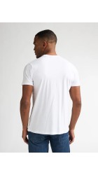 Ανδρικό T-Shirt Petrol M-1060-TSR707-0000 Λευκό