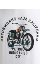 Ανδρικό T-Shirt Petrol M-1060-TSR707-0000 Λευκό