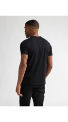 Ανδρικό T-Shirt Petrol M-1060-TSR707.9999 Μαύρο