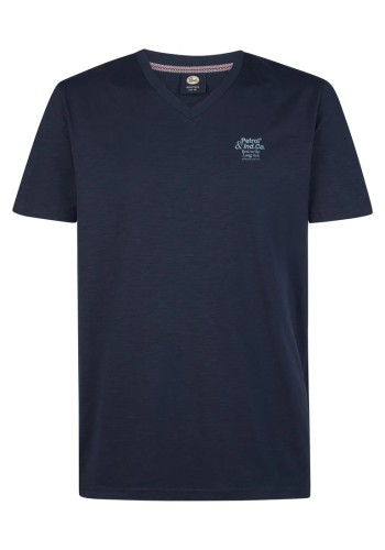 Ανδρικό T-Shirt Petrol M-1060-TSV638-5178 Navy Blue