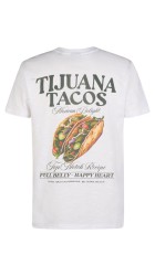 Ανδρικό T-Shirt Petrol M-2060-TSR647-000 Λευκό