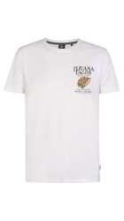 Ανδρικό T-Shirt Petrol M-2060-TSR647-000 Λευκό