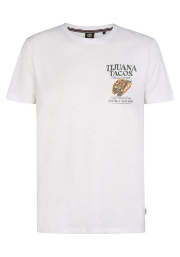Ανδρικό T-Shirt Petrol M-2060-TSR647-000 Λευκό