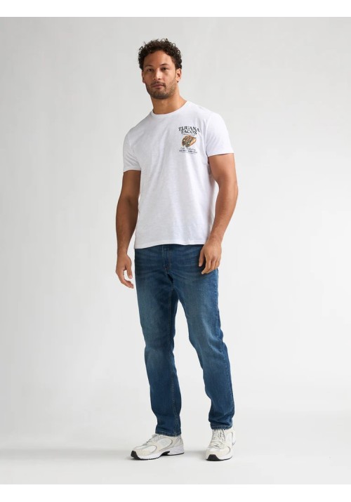 Ανδρικό T-Shirt Petrol M-2060-TSR647-000 Λευκό