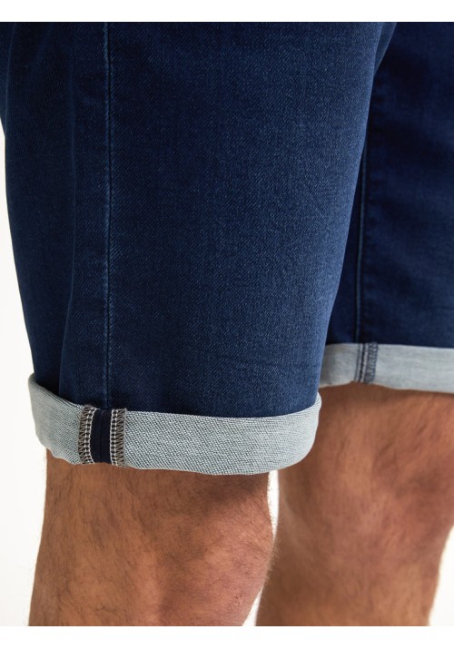 Ανδρική Βερμούδα Τζιν Petrol Jackson M-Ros-SHO001-5806 Dark stone