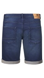 Ανδρική Βερμούδα Τζιν Petrol Jackson M-ROS-SHO001-5812 Blue Black