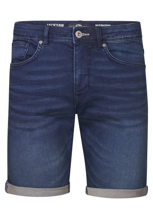Ανδρική Βερμούδα Τζιν Petrol Jackson M-ROS-SHO001-5812 Blue Black