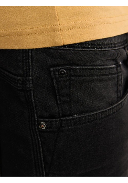 Ανδρική Βερμούδα Τζιν Petrol Jackson M-ROS-SHO001-9705 Black stone