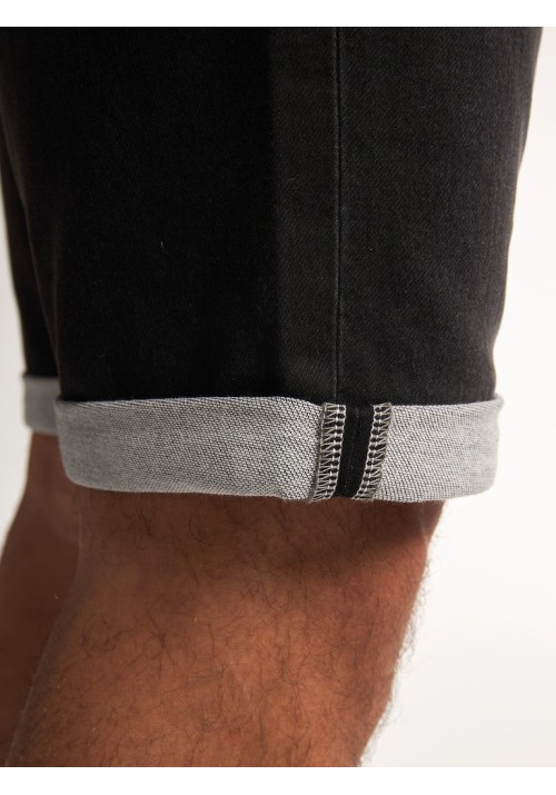 Ανδρική Βερμούδα Τζιν Petrol Jackson M-ROS-SHO001-9705 Black stone