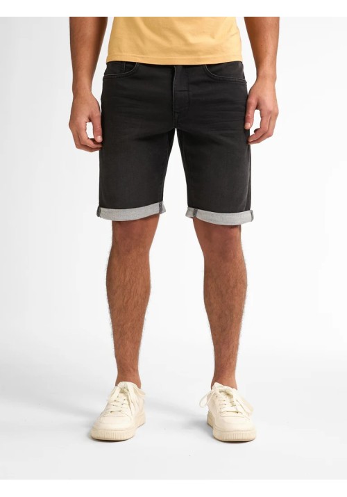 Ανδρική Βερμούδα Τζιν Petrol Jackson M-ROS-SHO001-9705 Black stone