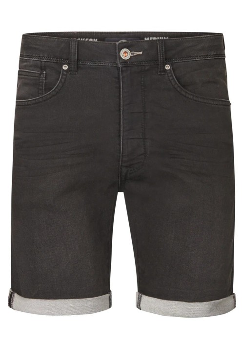 Ανδρική Βερμούδα Τζιν Petrol Jackson M-ROS-SHO001-9705 Black stone
