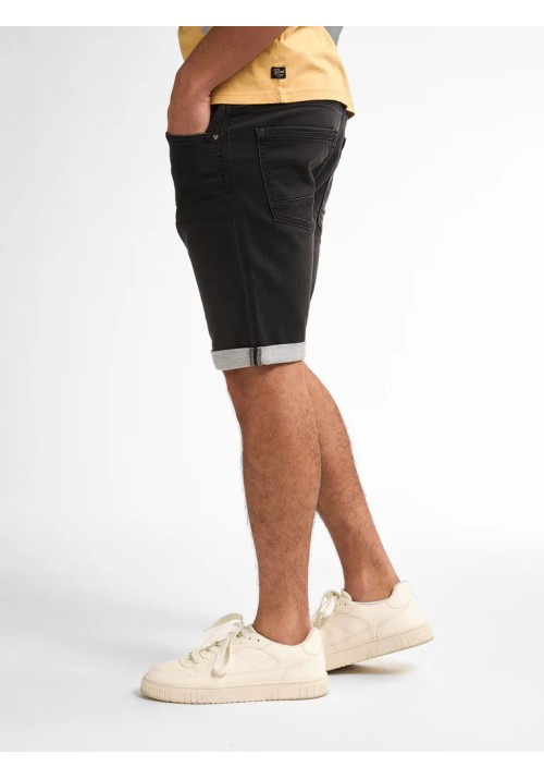 Ανδρική Βερμούδα Τζιν Petrol Jackson M-ROS-SHO001-9705 Black stone