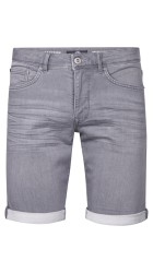 Ανδρική Βερμούδα Τζιν Petrol Jackson  M-ROS-SHO001-9706 Light Grey