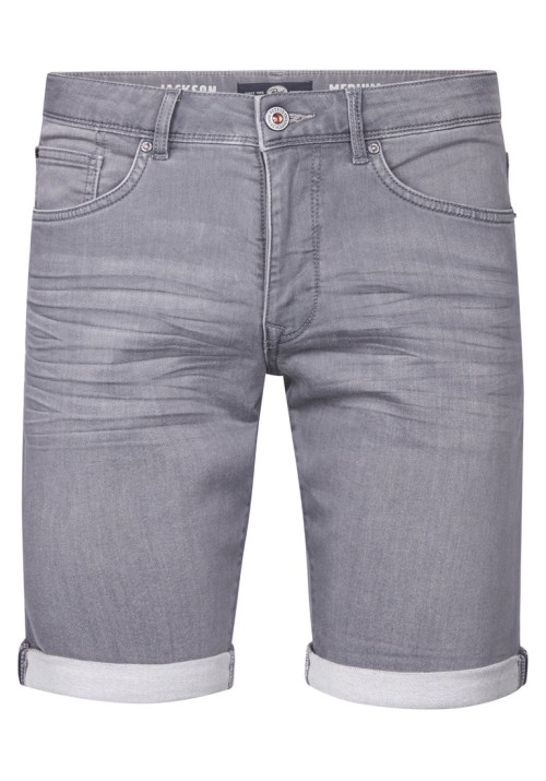 Ανδρική Βερμούδα Τζιν Petrol Jackson  M-ROS-SHO001-9706 Light Grey