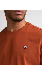 Ανδρικό T-Shirt Petrol M-ROS-TSR002-2127 Copper Orange