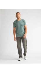 Ανδρικό T-Shirt Petrol M-ROS-TSR002-6180 Oil Green