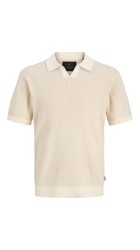 Ανδρική Μπλούζα Πλεκτή Jack & Jones JPEBlaudson Knit Split Neck SS SN 12297988 Whitecap Gray Twist Ανδρική Μπλούζα Πλεκτή Jack & Jones JPEBlaudson Knit Split Neck SS SN 12297988 Whitecap Gray Twist