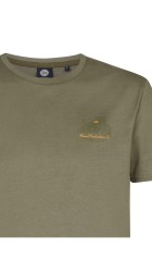 Ανδρικό T-Shirt Petrol M-3050-TSR137-6174 Λαδί