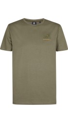 Ανδρικό T-Shirt Petrol M-3050-TSR137-6174 Λαδί