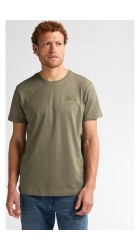 Ανδρικό T-Shirt Petrol M-3050-TSR137-6174 Λαδί