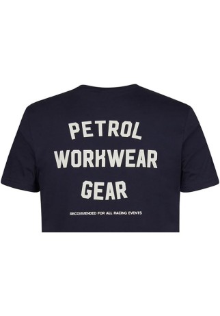 Ανδρικό T-Shirt Petrol M-3050-TSR141-5092 Μπλε
