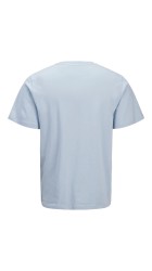 Ανδρικό T-Shirt Jack & Jones JJCole Print Tee SS Crew Neck LN 12288492 Celestial Blue