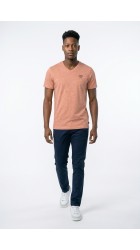 Ανδρικό T-Shirt Petrol M-1060-TSV638-3174  Ροζ