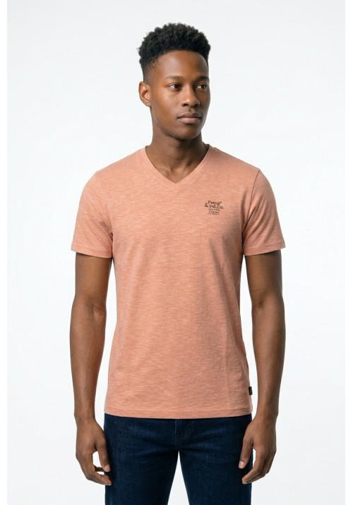 Ανδρικό T-Shirt Petrol M-1060-TSV638-3174  Ροζ