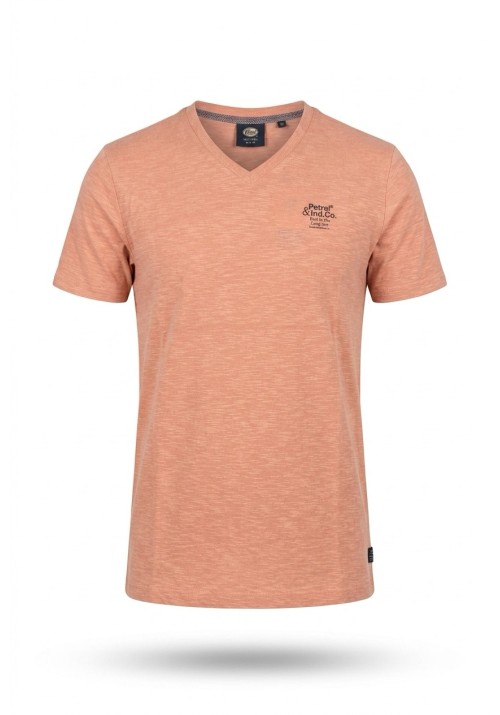 Ανδρικό T-Shirt Petrol M-1060-TSV638-3174  Ροζ