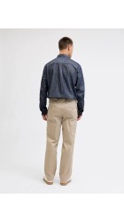 Ανδρικό Πουκάμισο Jack & Jones JPRBlarichard Chambray L/S Shirt 12294843 Blue Denim