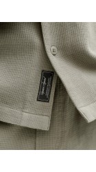 Ανδρικό Πουκάμισο Jack & Jones JJGlobal Waffle Resort Shirt SS 12295551 Vetiver