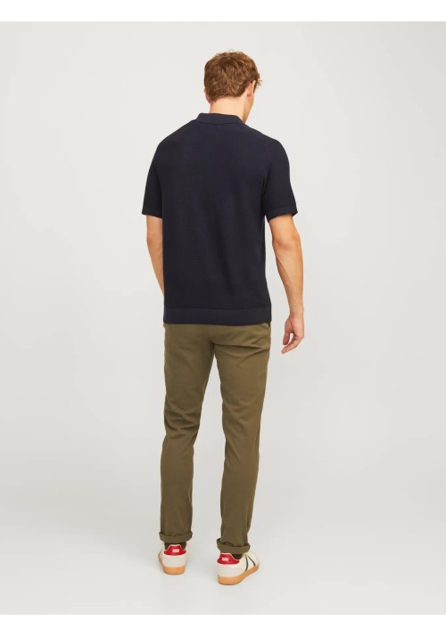 Ανδρικό Παντελόνι Chino Jack & Jones JPSΤMarco Fury Noos 12206198 Olive Night