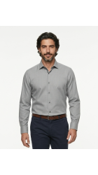 Ανδρικό Πουκάμισο Slim Fit Boston Swift-1 Γκρι