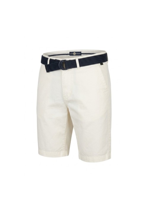 Ανδρική Βερμούδα Chino Petrol M-1040-SHO0501-0007 White