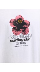 Ανδρικό T-Shirt Jack & Jones JComarina Front Print TEE SS Crew Neck 12295563 Λευκό