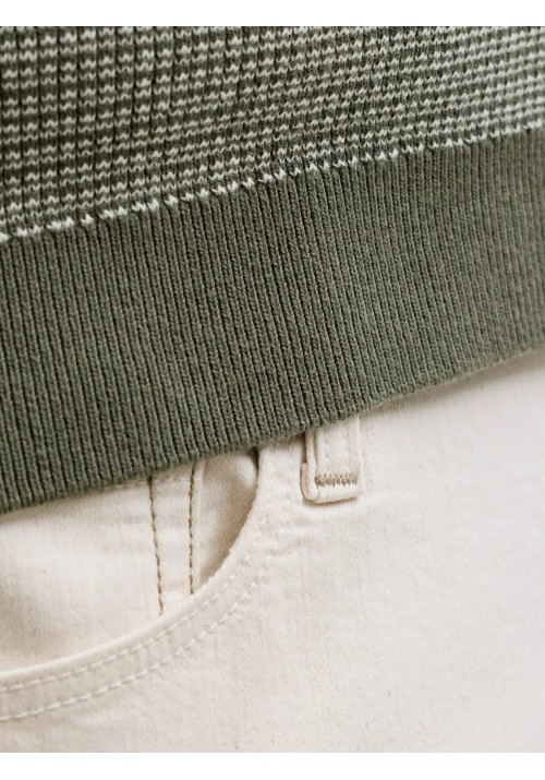 Ανδρική Μπλούζα Πλεκτή Jack & Jones JPEBlaudson Knit Split Neck SS SN 12297988 Smokey Olive Twist Ανδρική Μπλούζα Πλεκτή Jack & Jones JPEBlaudson Knit Split Neck SS SN 12297988 Smokey Olive Twist