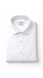 Ανδρικό Πουκάμισο Ελαστικό Slim Fit Boston 9001-00 Λευκό