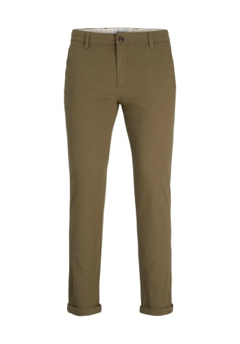 Ανδρικό Παντελόνι Chino Jack & Jones JPSΤMarco Fury Noos 12206198 Olive Night