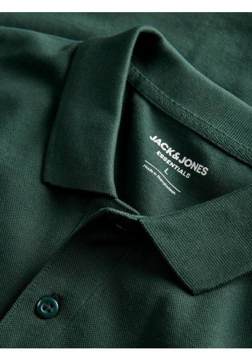 Ανδρική Μπλούζα Polo Jack & Jones JJEBasic Polo SS Noos 12136516 Darkest Spruce Ανδρική Μπλούζα Polo Jack & Jones JJEBasic Polo SS Noos 12136516 Darkest Spruce