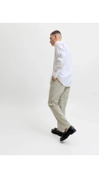 Ανδρικό Παντελόνι Chino Jack & Jones JPSTollie Haven Chino SN 12299487 Vetiver