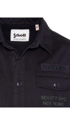 SCHOTT NYC Shstantonbd Surchemise Badges Schott Navy