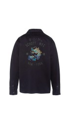 SCHOTT NYC Shstantonbd Surchemise Badges Schott Navy