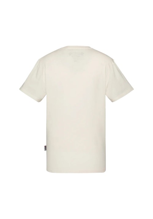 Ανδρικό T-Shirt Schott TSBarton  Tee Shirt Motard Schott Off White
