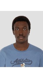 Ανδρικό T-Shirt Schott TSDALE Tee Print Vintage Schott Γαλάζιο