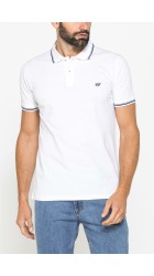 Ανδρική Μπλούζα Polo Carrera jeans 819A/75A-001 Λευκό