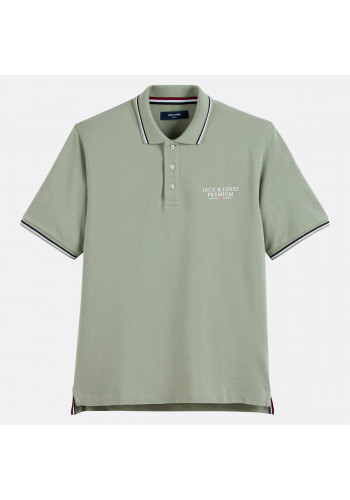Ανδρική Μπλούζα Polo Jack & Jones JPRBluarcie SS Polo SG 12228843 Iceberg Green